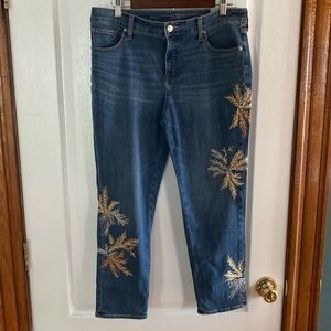 Chico so slimming girlfriend slim leg ankle jean, 1.5 petite NWT